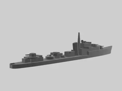 Battle of the Atlantic- British Convoy Bundle 3D print model
