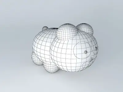 Panda Bear Free 3D model