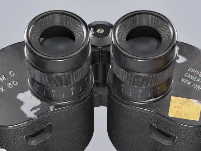 Binoculars Low-poly 3D model