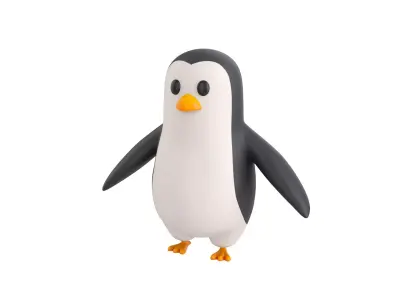 Character065 Penguin 3D model