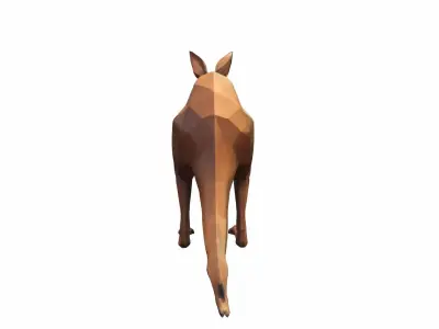 A Kangaroo 3D model