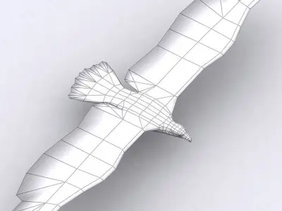 3DRT - Birds and Critters Low-poly 3D model