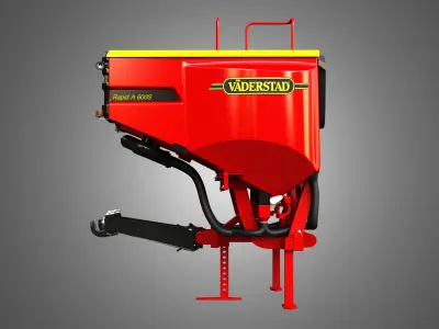 Vaederstad Pakti equipment 3D model