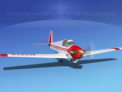 Mooney M-18 Mite V01 3D model