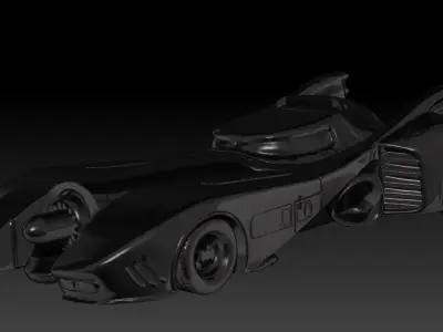 batmovil 1989 3D print model