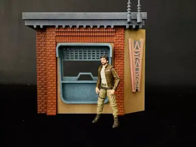 Xanwan Freight Kiosk 3D print model