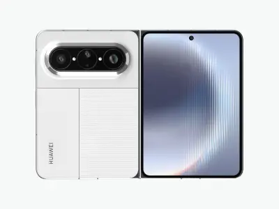 Huawei Pura X Max Zero Degree White 3D model