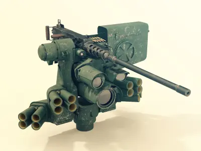 M151 Protector RWS 3D model