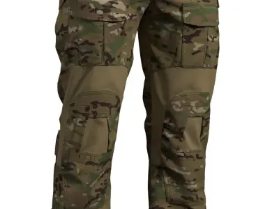 Crye Precision Gen 2 Combat Pants - Marvelous Designer 3D model