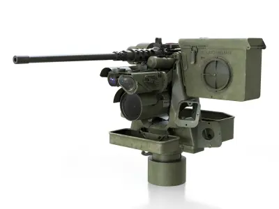 RWS M151 Protector with M2 3D model