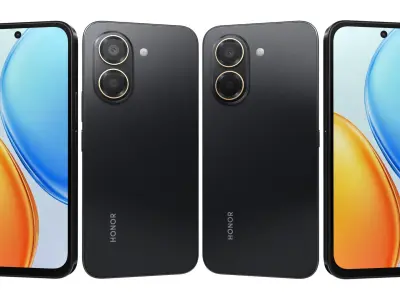 Honor X7e All Colors 3D model