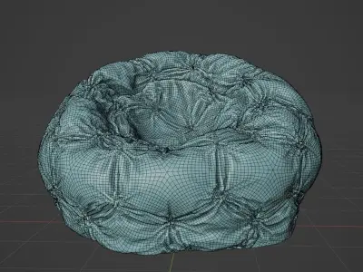 Bean chair Free 3D model