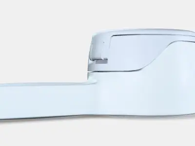 BEVARA Seal and pour bag clip Low-poly 3D model