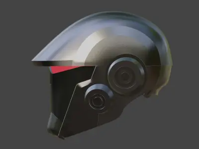 Darak Helmet from Void Rivals - STL 3D print model