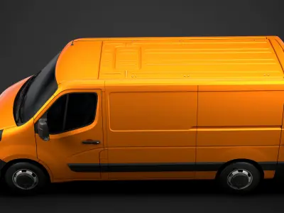 Opel Movano L2H1 Van 2020 3D model