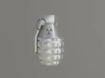 Weapon Asset Free low-poly 3D model