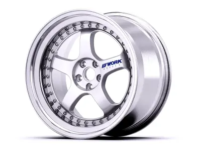 Work Meister S1 Wheel 3D model