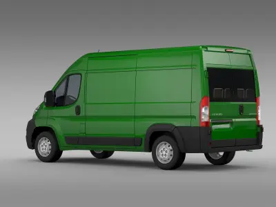 Citroen Relay Van L2H2 2006-2014 3D model