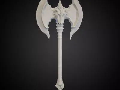 Stylized Axe 24 3D model