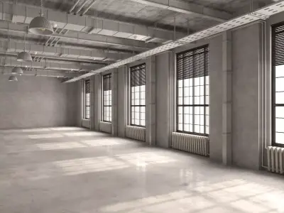  Loft Office 13 interior 3D model