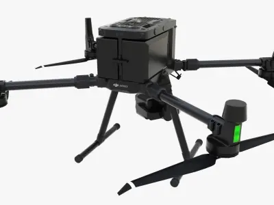 DJI Phantom 3 Drone 3D model