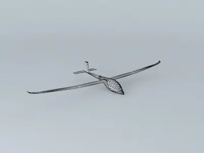 Simpaticon 13 mts UL fun Glider 3D model