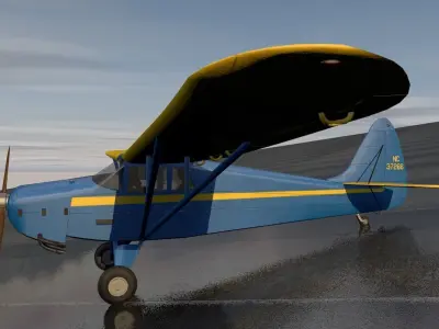 Interstate Cadet 3D model