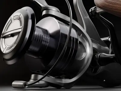 Prologic Avenger 6000BF fishing reel 3D model