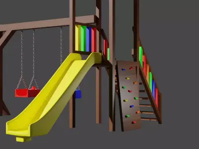 Children Park Free 3D model