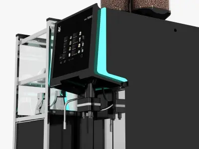 WMF coffee machine bean to cup 3D model