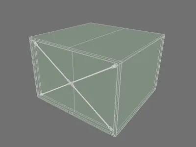 Military Explosive Container 3D model