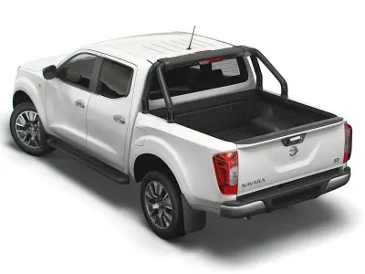 Nissan Navara Tekna DoubleCab UK-spec 2020 3D model