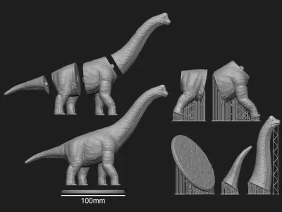 Pachycephalosaurus - Dinosaur Free 3D print model