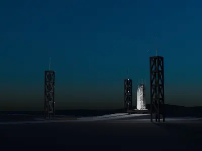 Rocket Scene 3D model