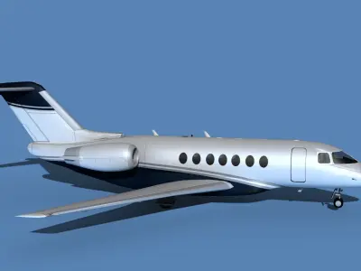 Hawker Siddley 4000 V03 3D model
