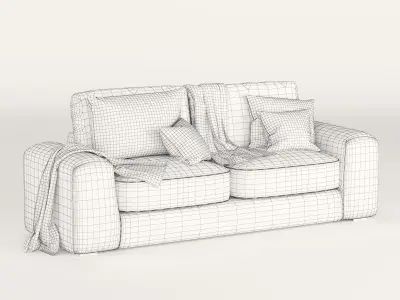 sofa modern furniture 3D model