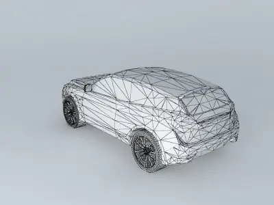 Car NEG E2 template Free 3D model