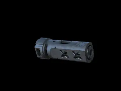 muzzle brake vgr 3D model