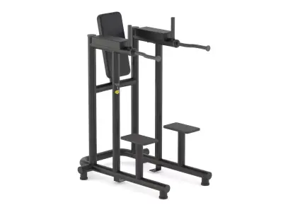 Technogym Bench Leg Raise Dip 3D model