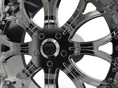 ASANTI AF154 WHEEL 3D MODEL 3D model
