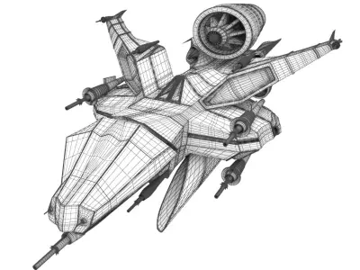 SPACE DELTA  3D model