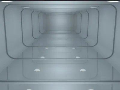 Sci Fi Corridor 3D model 174