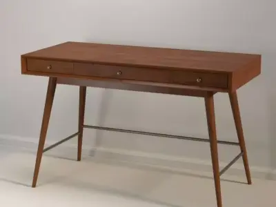 Modern Desk 05 Free low-poly 3D model