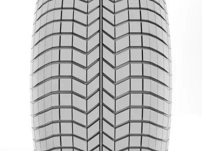 Toyota Hilux Wheel 3D model