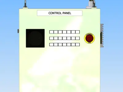 26223-CONTROL PANEL Free 3D model