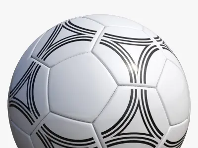 Soccer ball v2 3D model