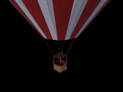 Air Balloon - Gest Low-poly 3D model