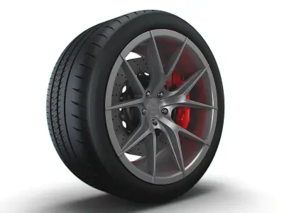 Verde Axis v99 wheel 3D model