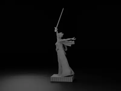 The Motherland Calls 3D model