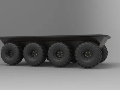 Argo platform 8x8 3D model